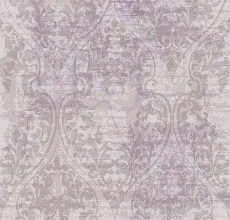 Vintage Whispers – Blue Damask Wallpaper - Image 4